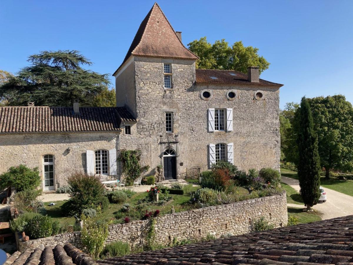 Chateau Barayre - Beautiful 12Th Century Castle With Pool And Large Garden Laussou Eksteriør bilde